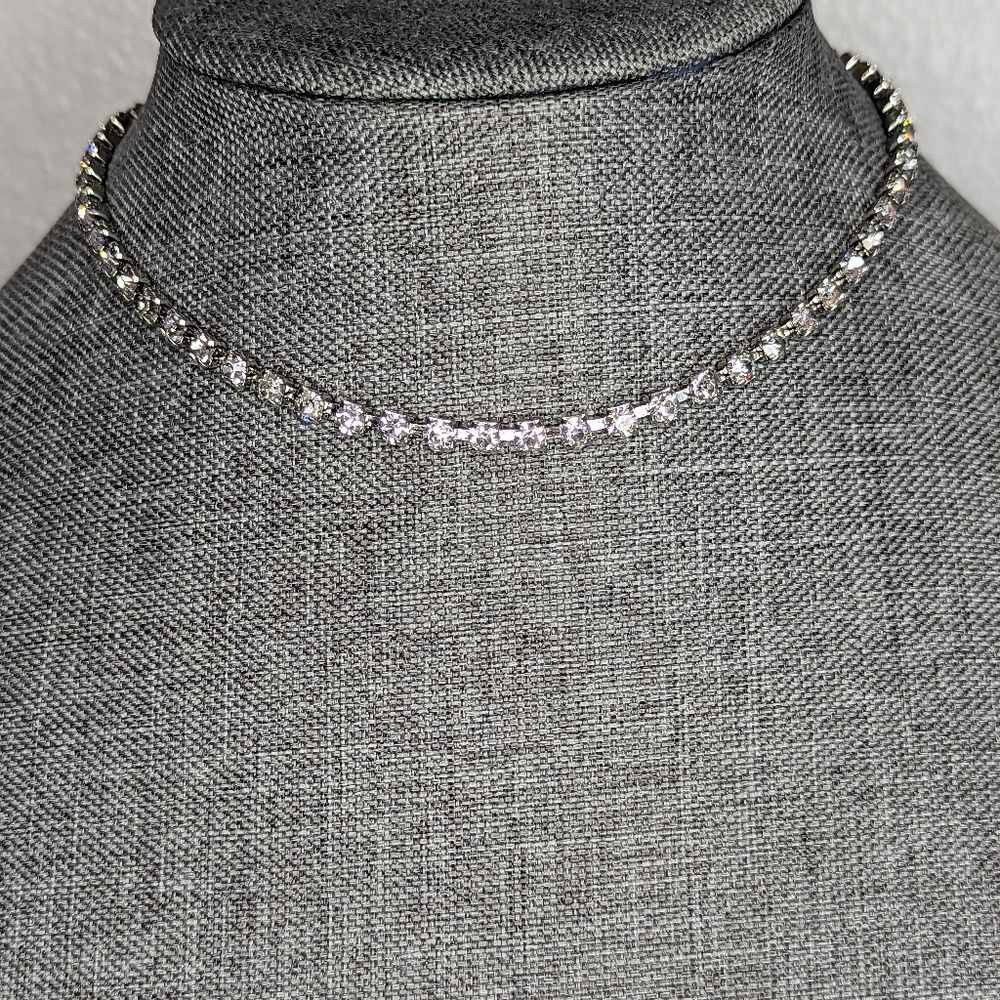 2 Rhinestone Necklaces - Picture 6 of 12